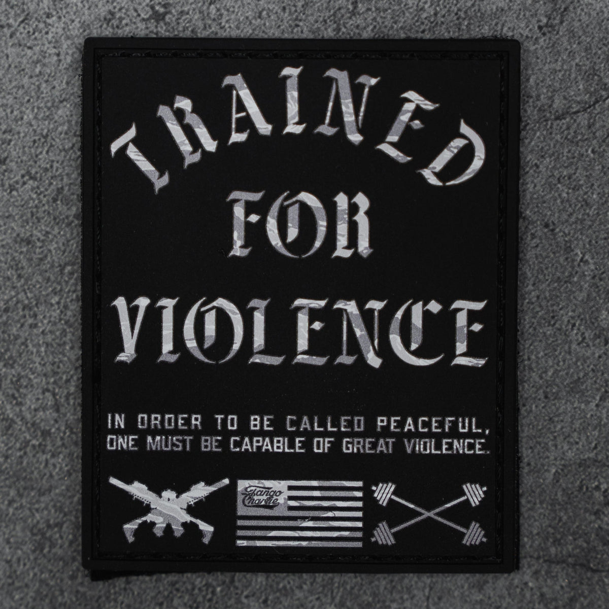 Trained For Violence - Patch