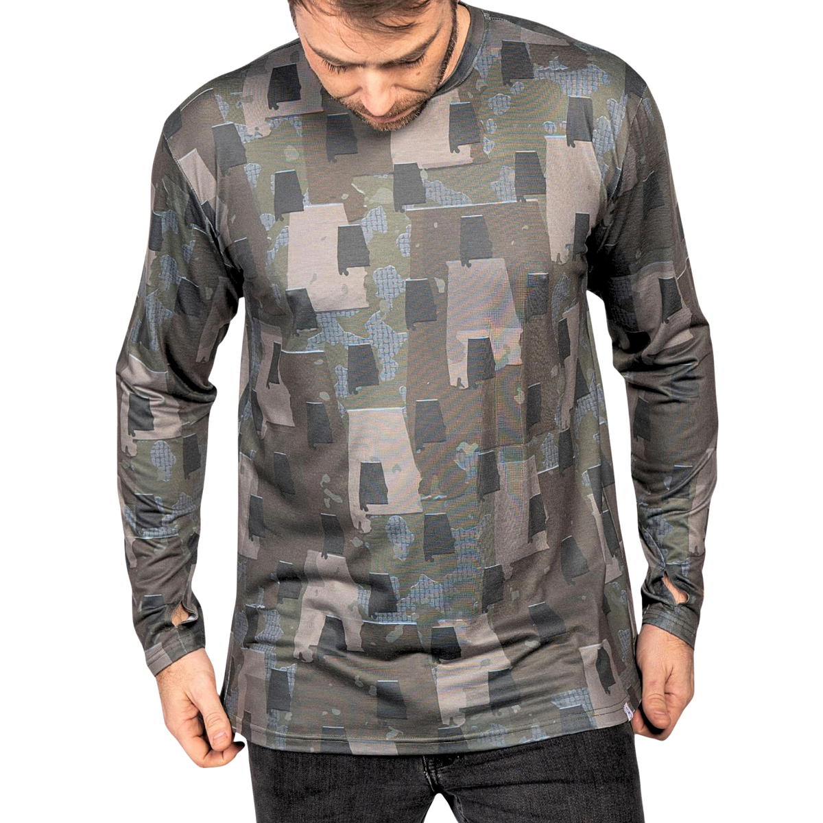Alabama Camo - Long Sleeve Shirt