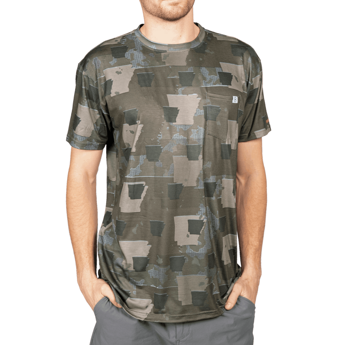Arkansas Camo - Short Sleeve Shirt