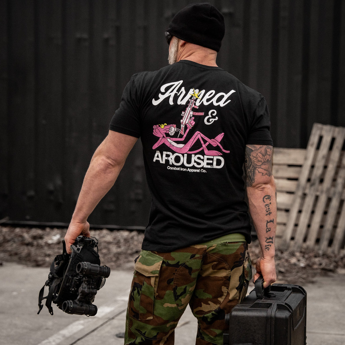 Armed and Aroused Men's T-Shirt