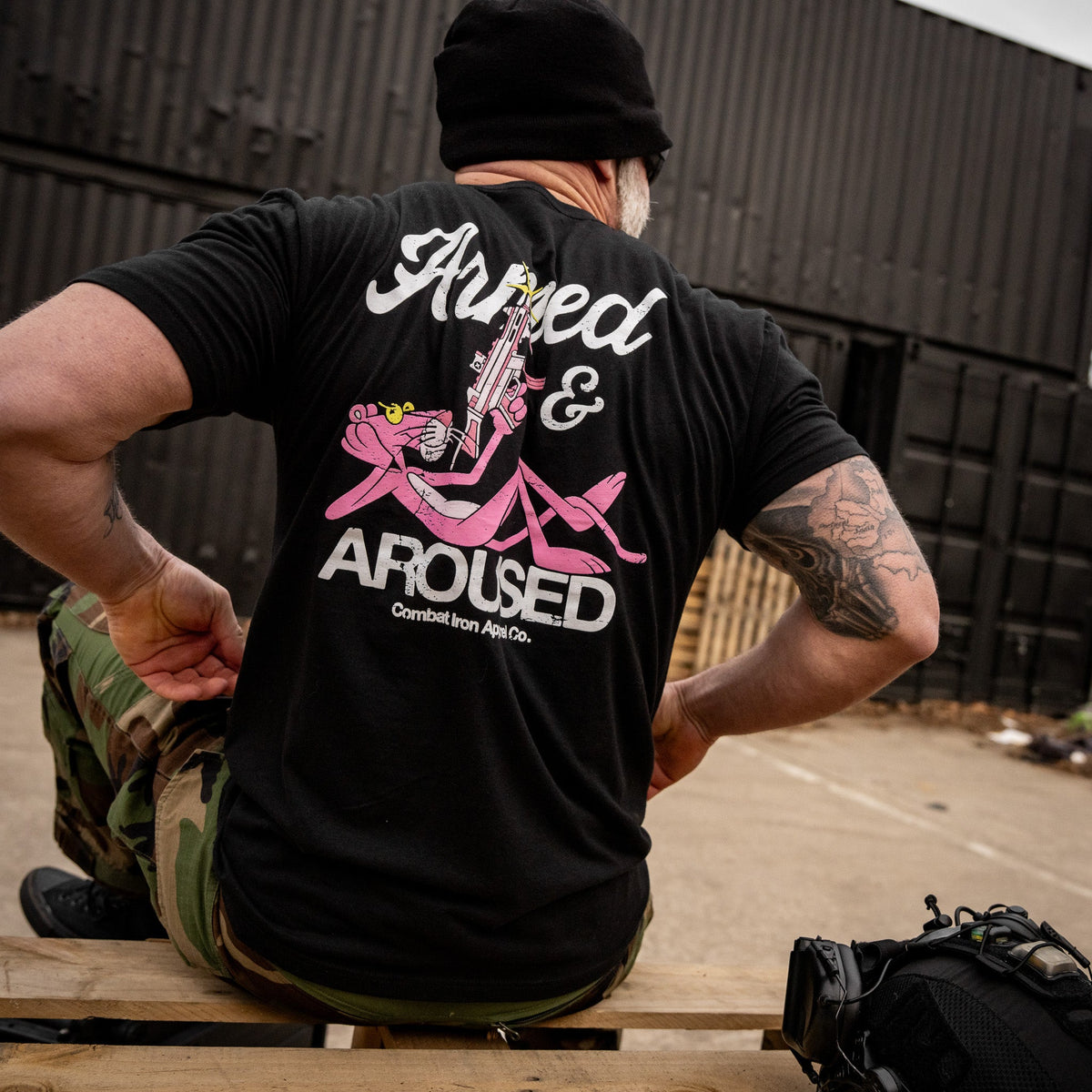 Armed and Aroused Men's T-Shirt