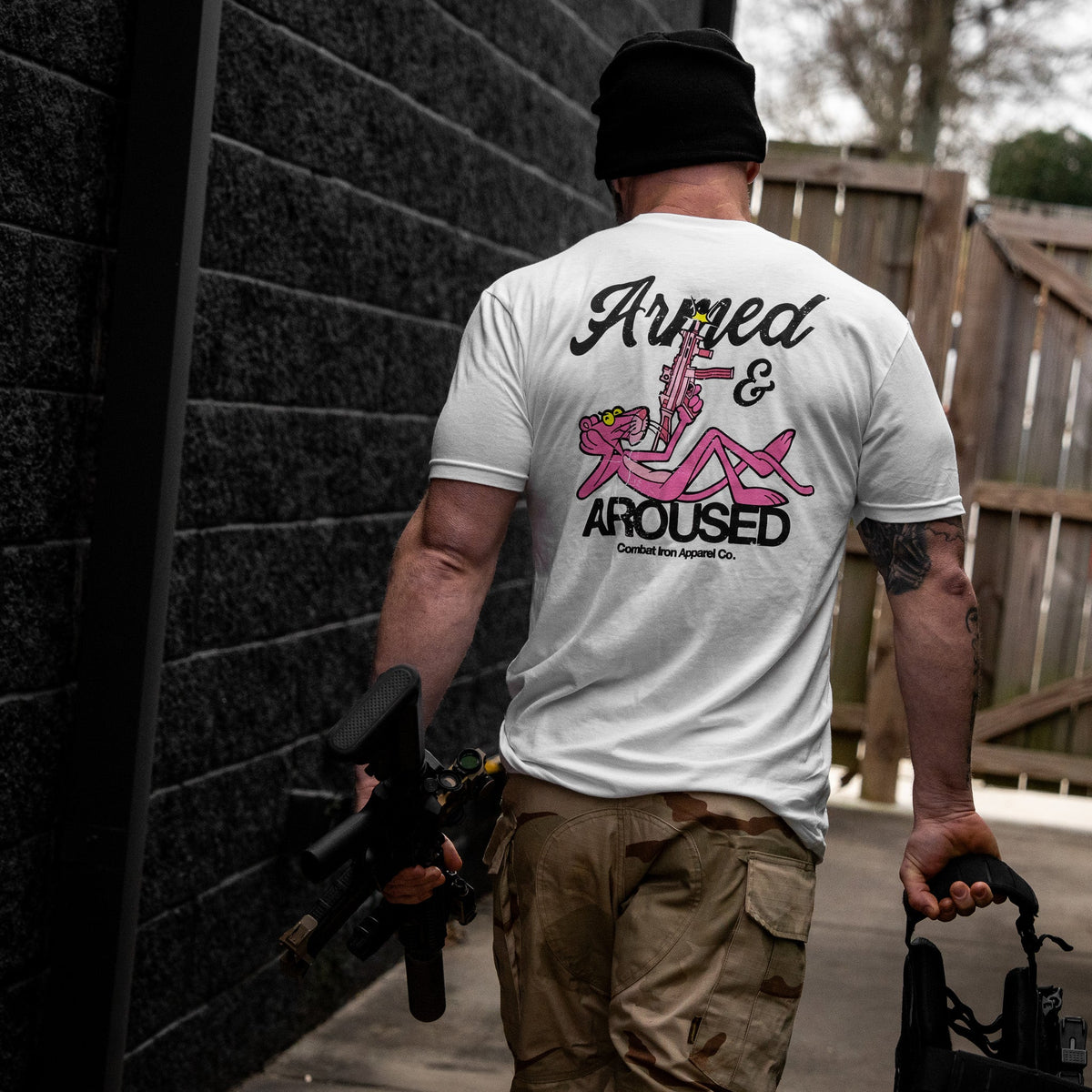 Armed and Aroused Men's T-Shirt