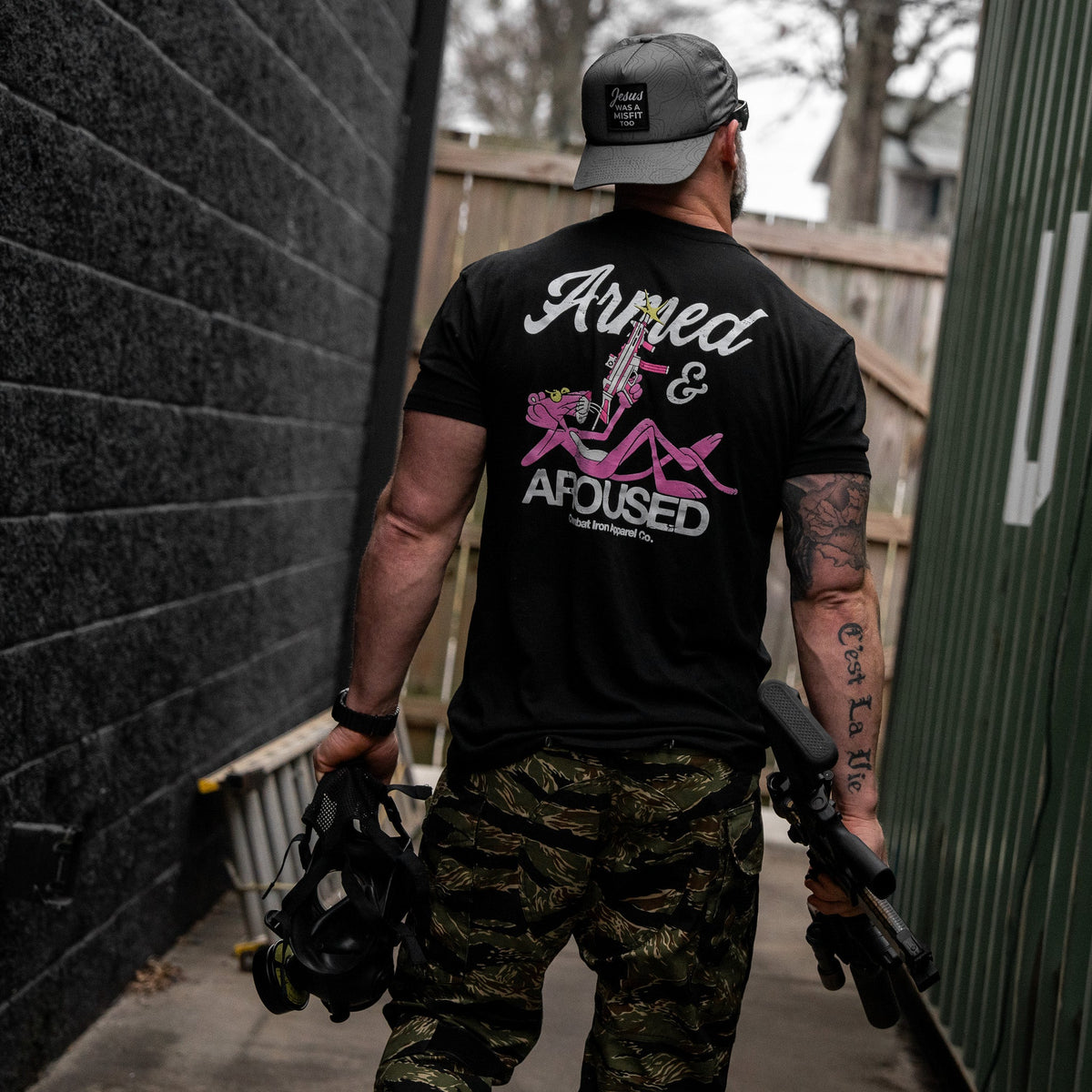 Armed and Aroused Men's T-Shirt