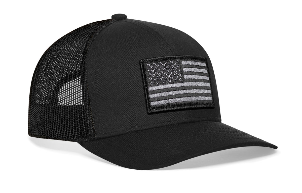 American Flag Trucker Hat | Tactical USA Snapback