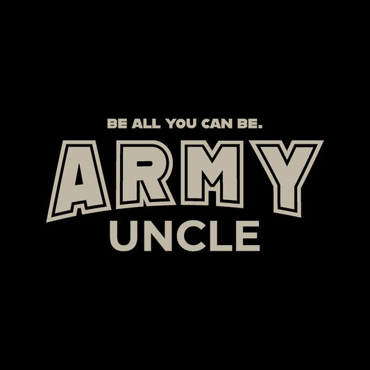 Army Uncle T-Shirt (Black)