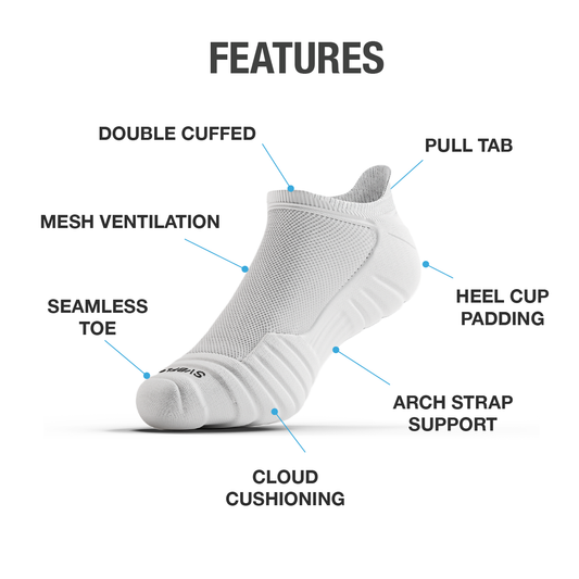 CloudFusion Athletic Cushioned Low Socks - Summer
