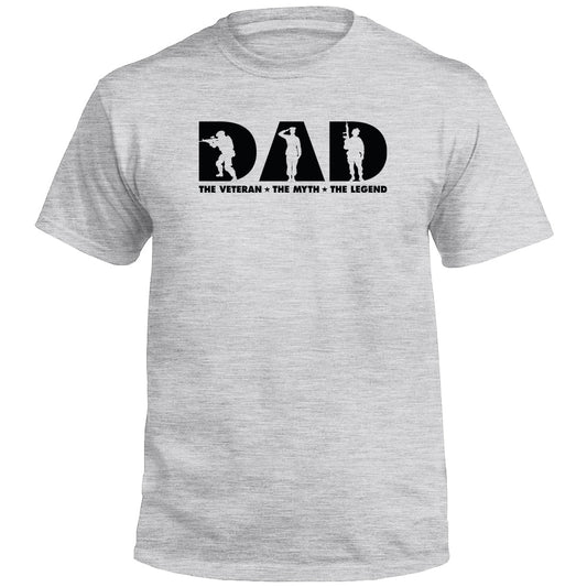 Dad The Veteran The Myth The Legend (Front)