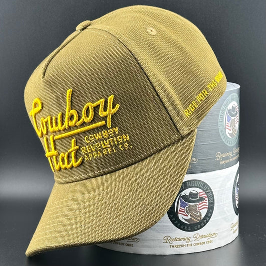 Flatline "Cowboy Hat" Limited Edition Canvas Hat
