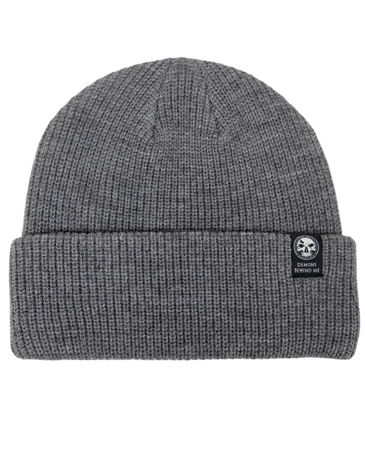 Small Woven Patch Premium Beanie (2 Colors)
