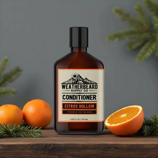 Citrus Hollow Beard Conditioner - Tangerine, Fir, Ho Wood
