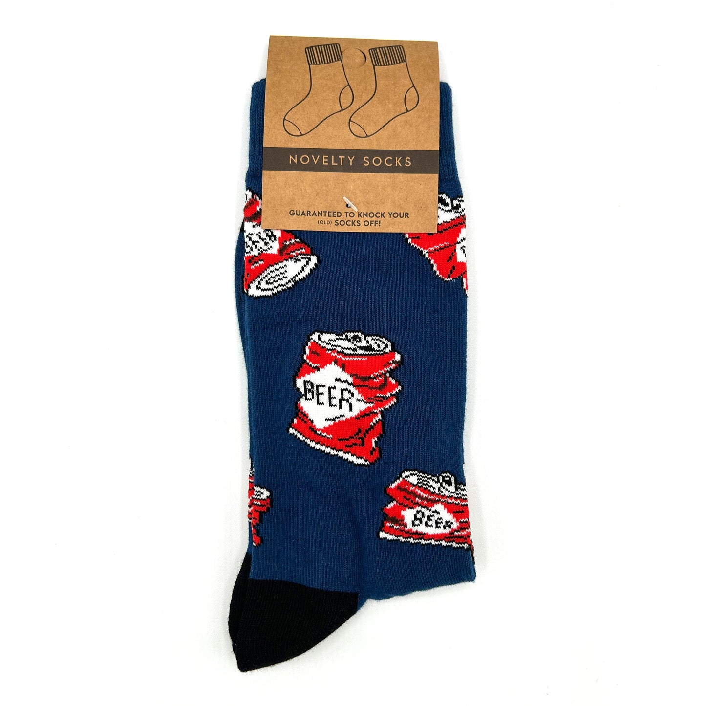Crushed Can Novelty Socks
