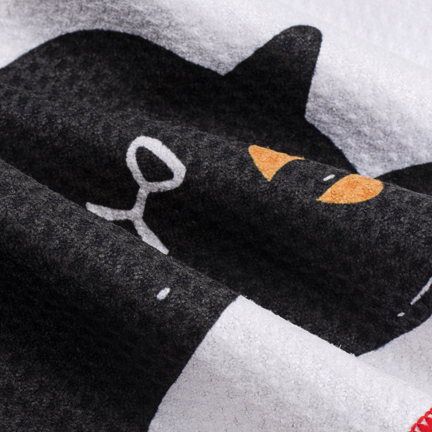 Black Cat Utility Towel