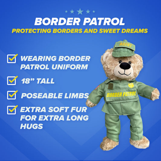 Border Patrol Teddy Bear