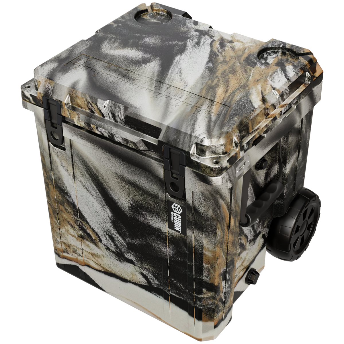 46 Quart Rotomolded Cooler With Wheels - QuadraX