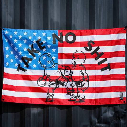 Take No Sh*t 3' X 5' American Flag