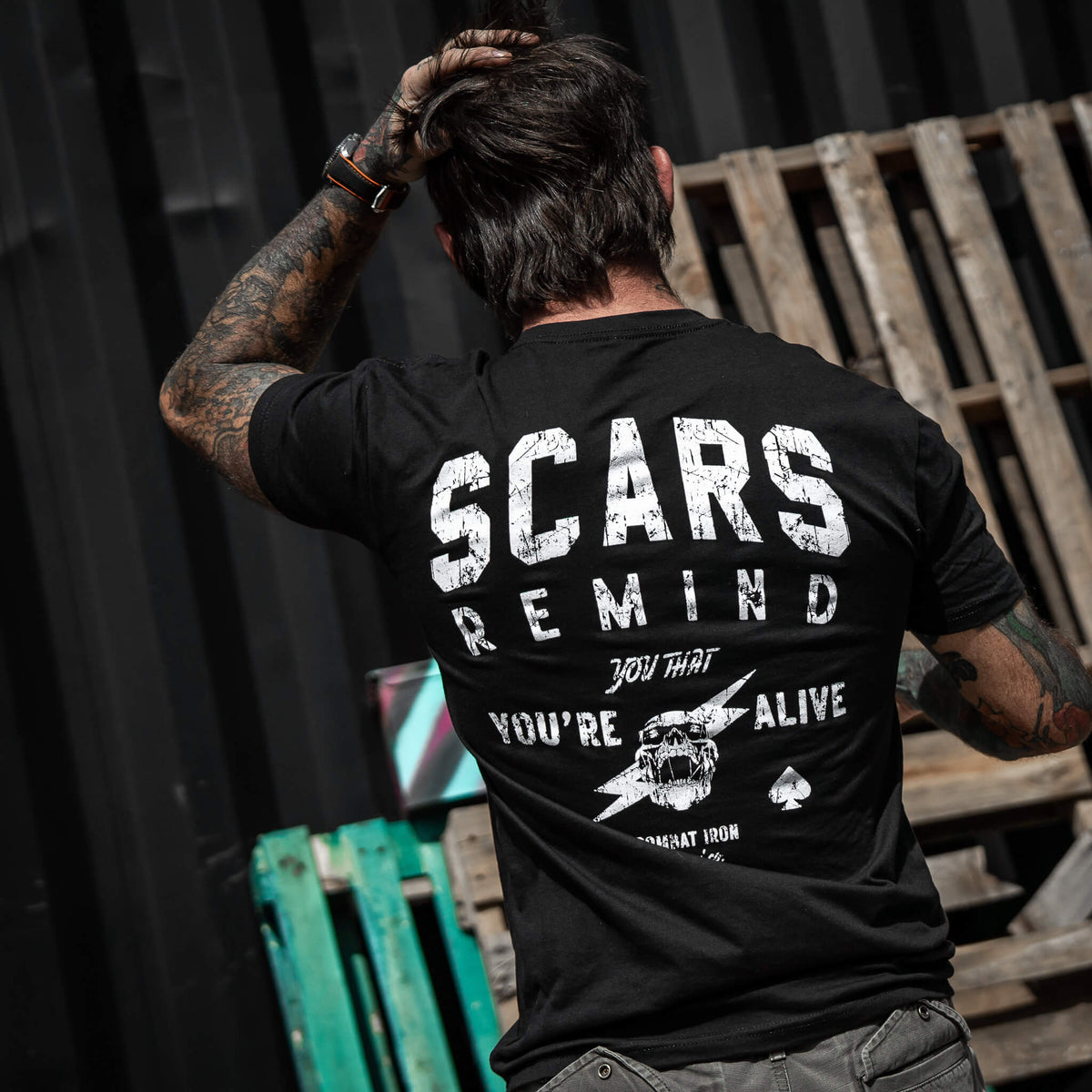 Scars Remind You That You're Alive Men's T-Shirt
