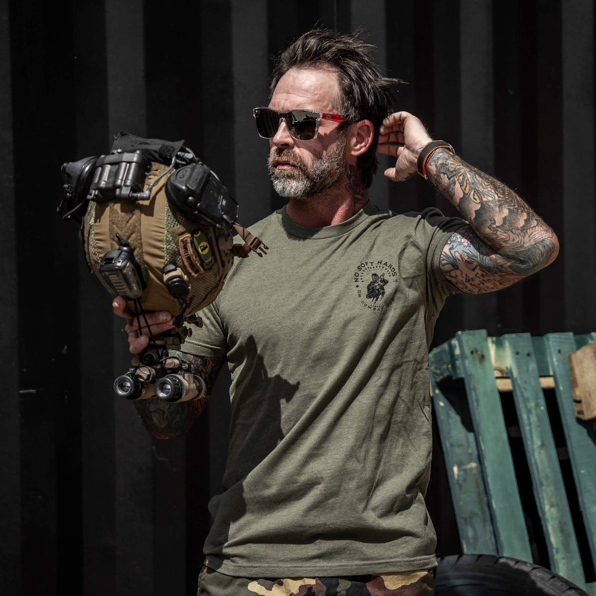 No Soft Hands Reaper Men's T-Shirt