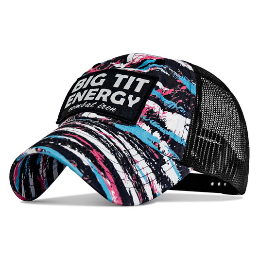 Big Tit Energy Patch Tactical Ripstop Mesh Snapback Hat