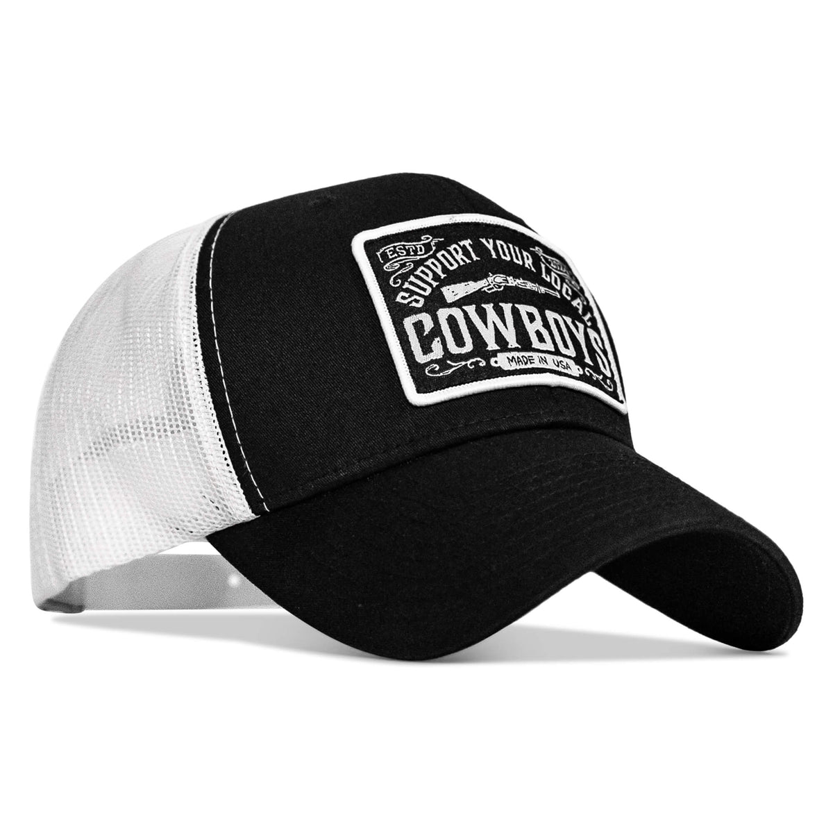 Support Your Local Cowboys Patch Snapback Hat