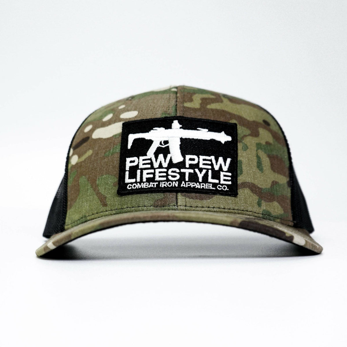 Pew Pew Lifestyle Patch Mid-Profile Snapback Hat