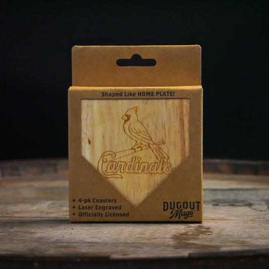 St. Louis Cardinals Dugout Mug® | Wood Coaster