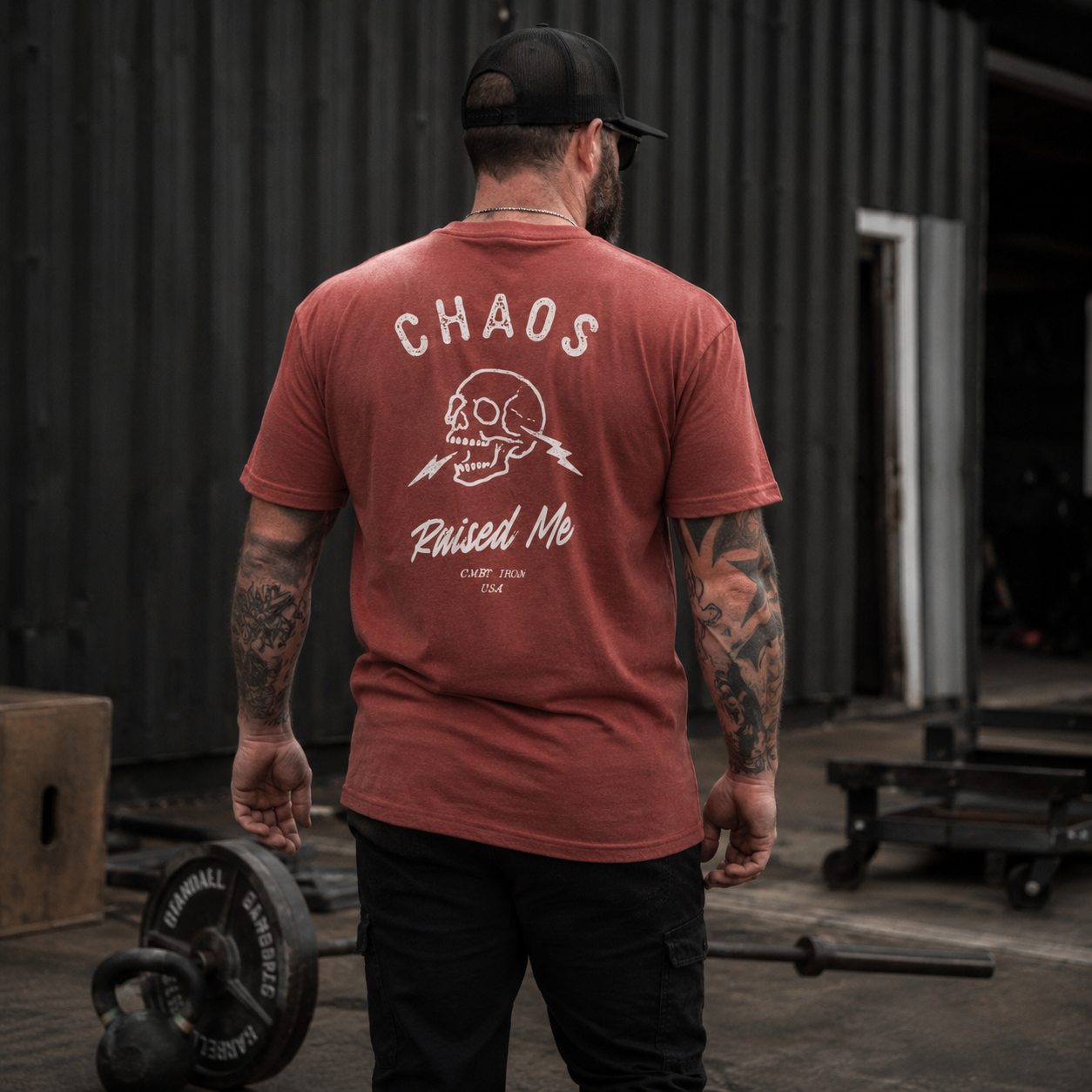Chaos Raised Me Men's T-Shirt