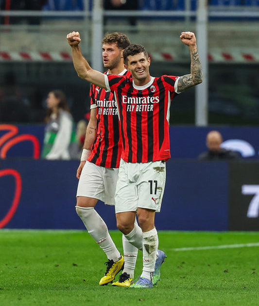 Christian Pulisic A.C. Milan Kids Youth Soccer Jersey Kit 2 Piece Set