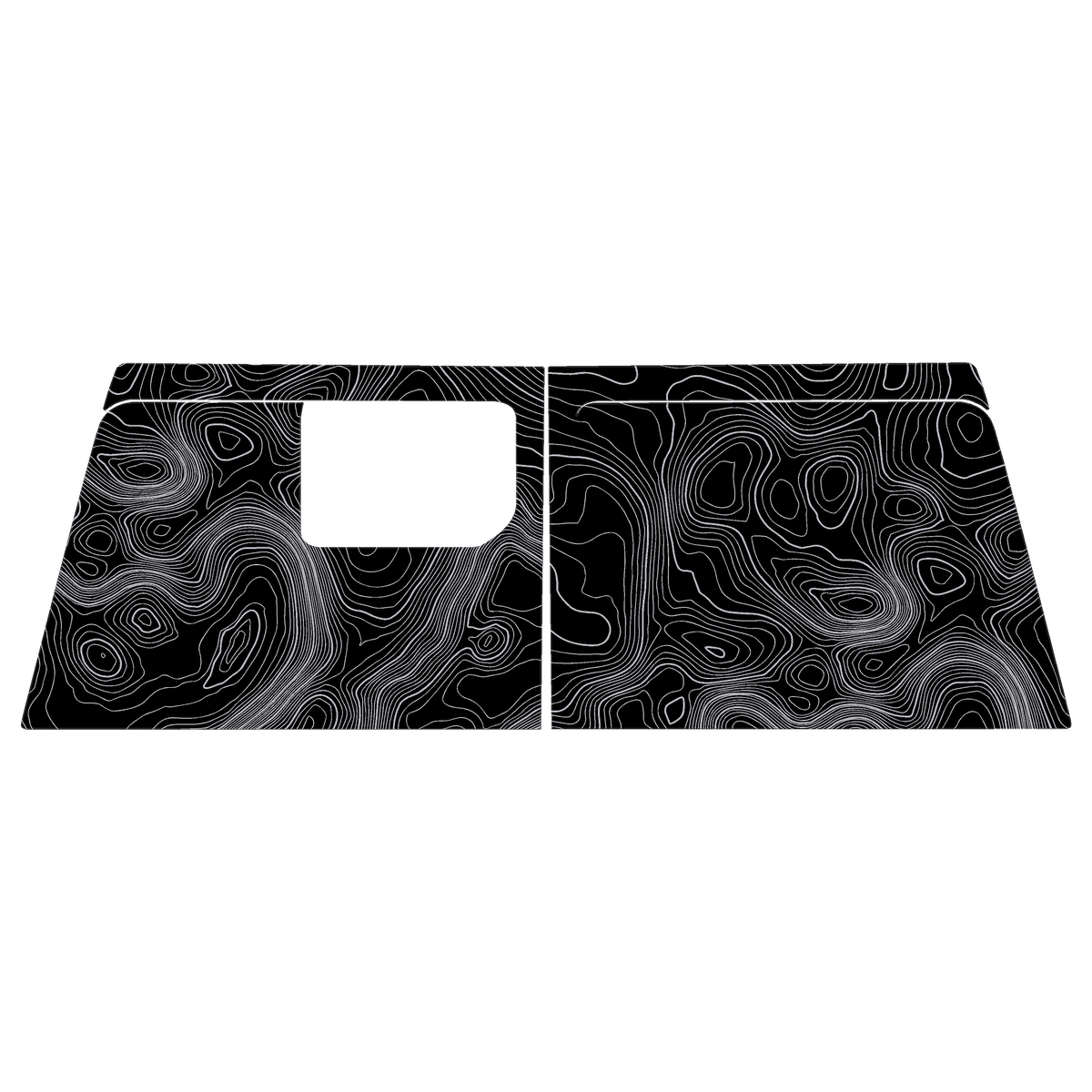 Topographic Map Premium Print Vinyl Rolls (3' or 6') - Matte Finish