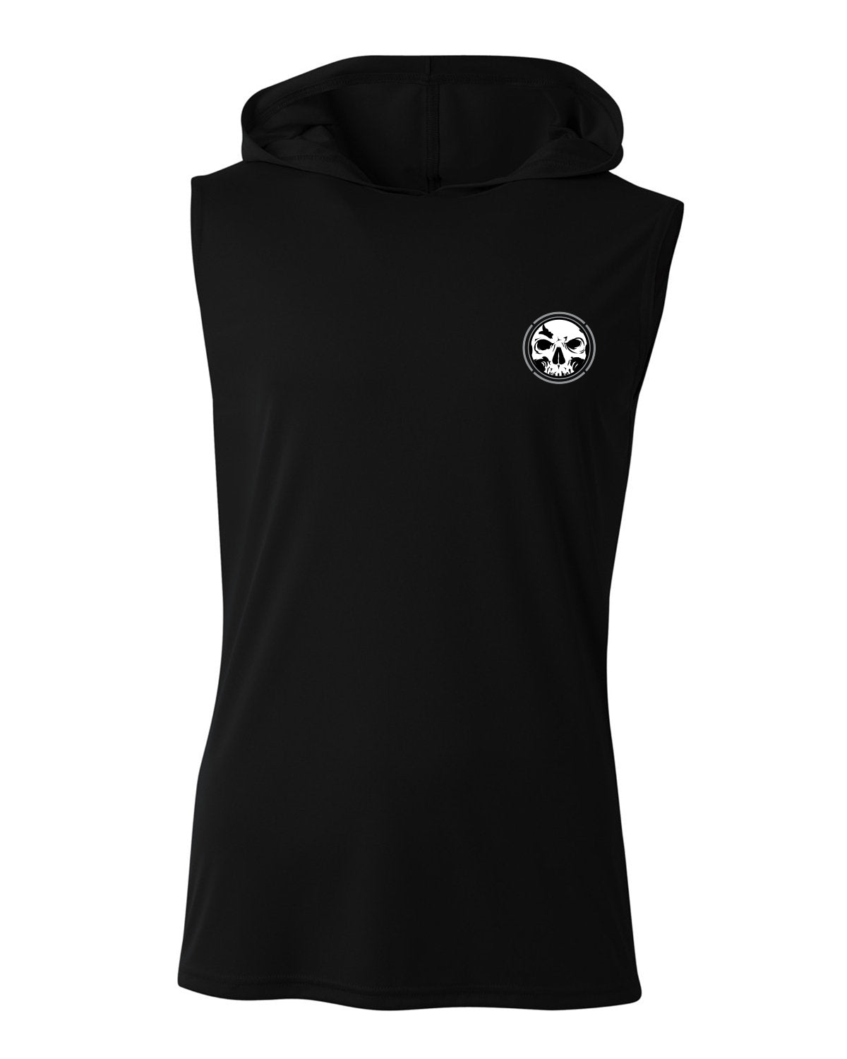 Men's Cooling Performance Sleeveless Hooded T-shirt