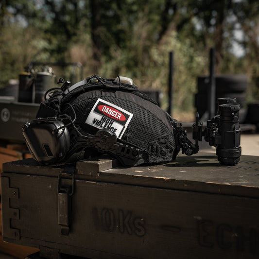 Danger High Violence Pvc Patch