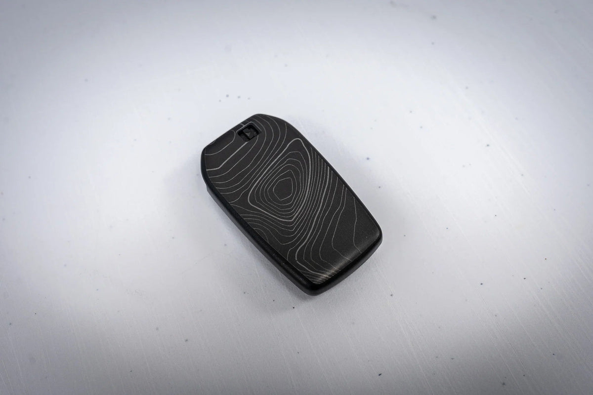 Topographic Key Fob Overlays - 2024+ Tacoma / 2025+ 4Runner