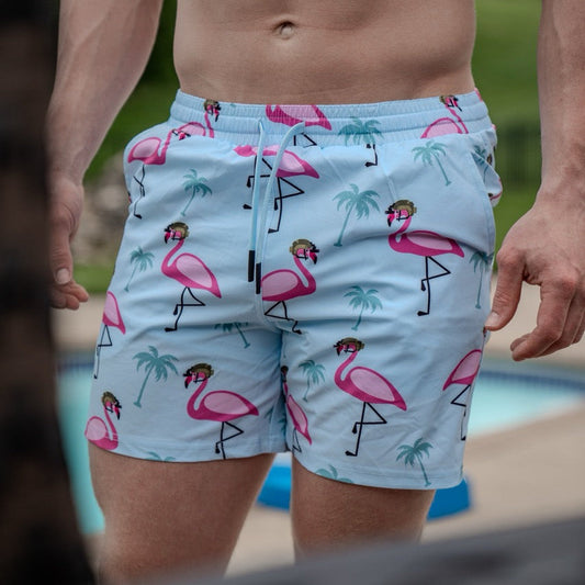 Swim Trunks - Flamingo Team Six