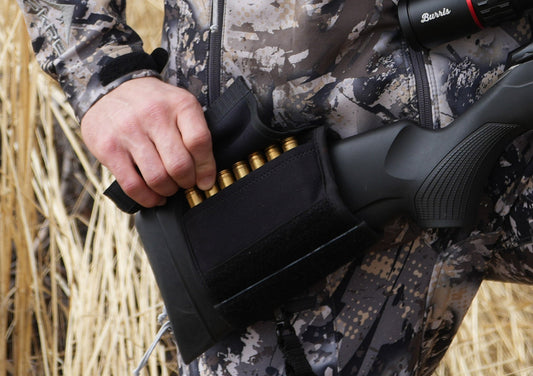 Ammo Slicker: Durable Gun Stock Ammo Pouch for Hunters