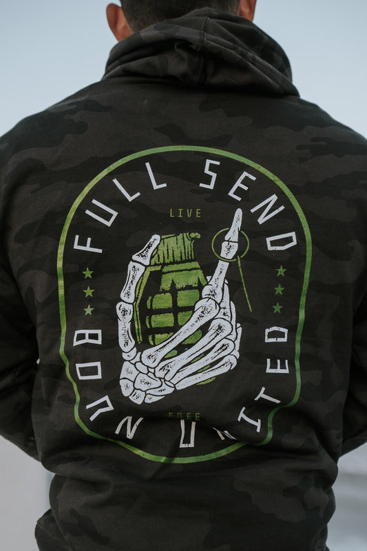 Full Send Camo Hoodie