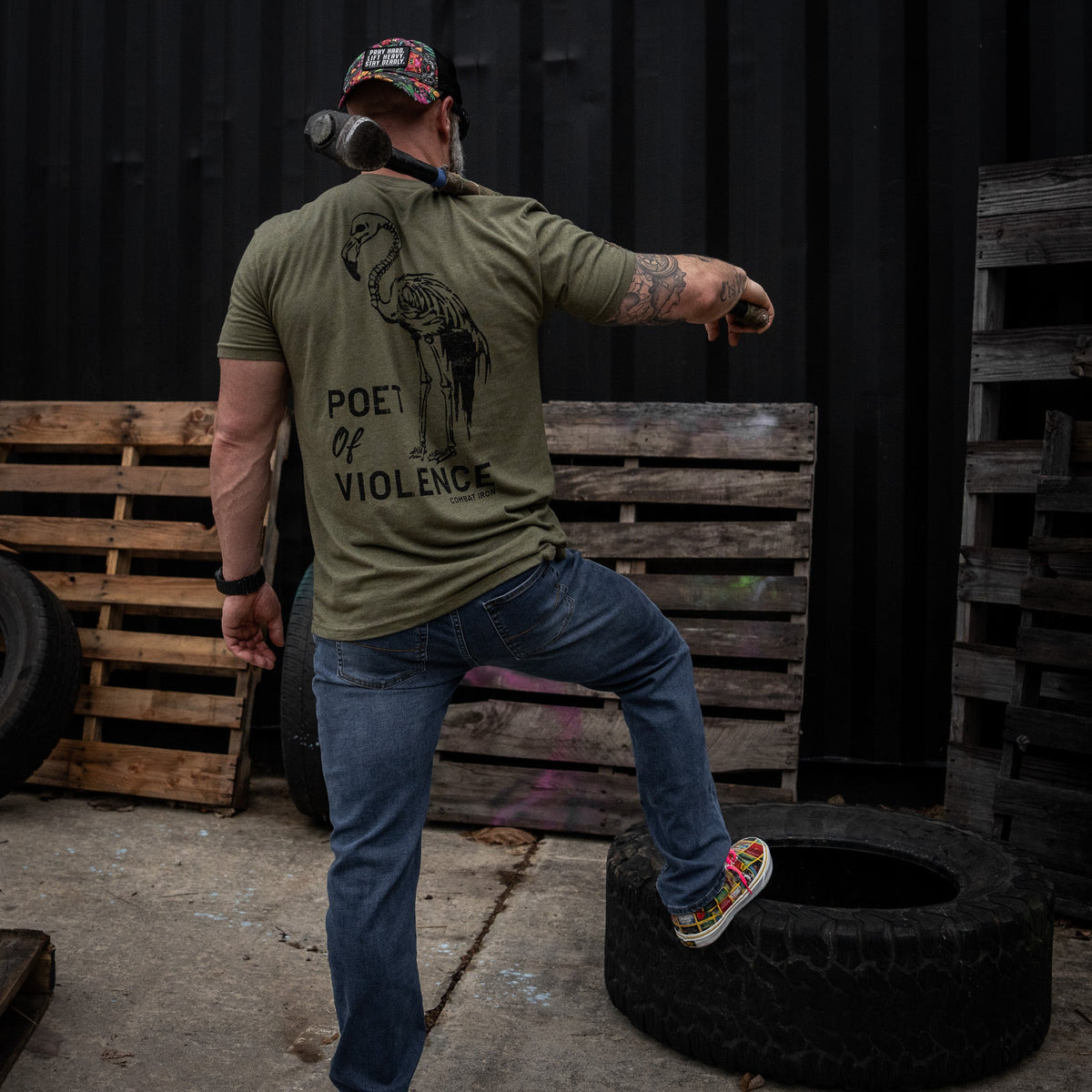 Poet Of Violence Men's T-Shirt