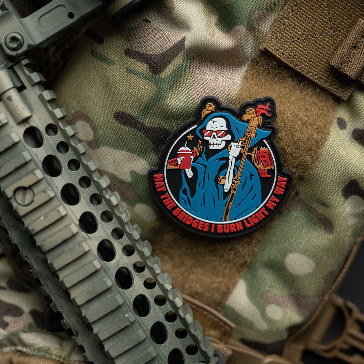 Zippo Man Patch