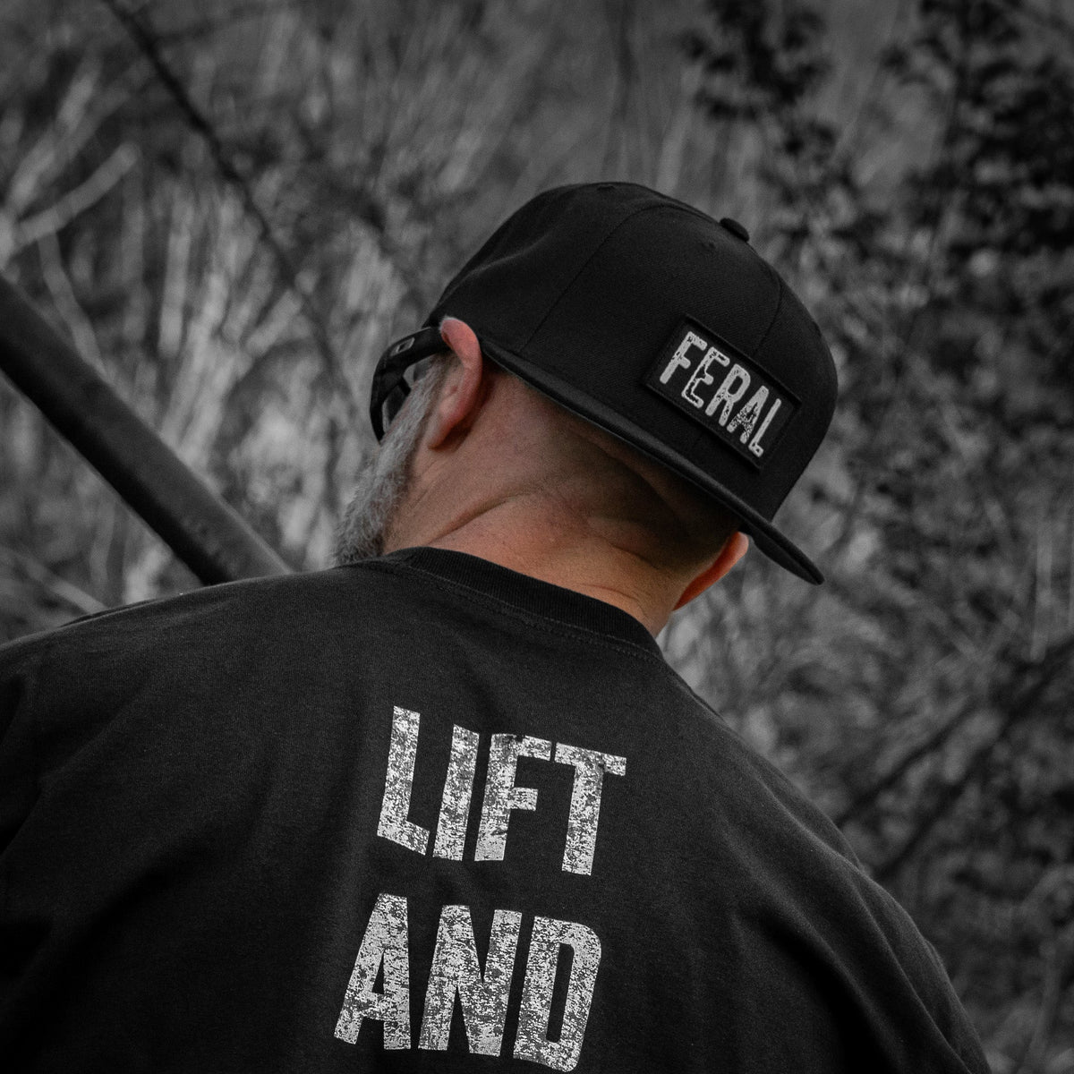 Feral Patch Flatbill Snapback Hat