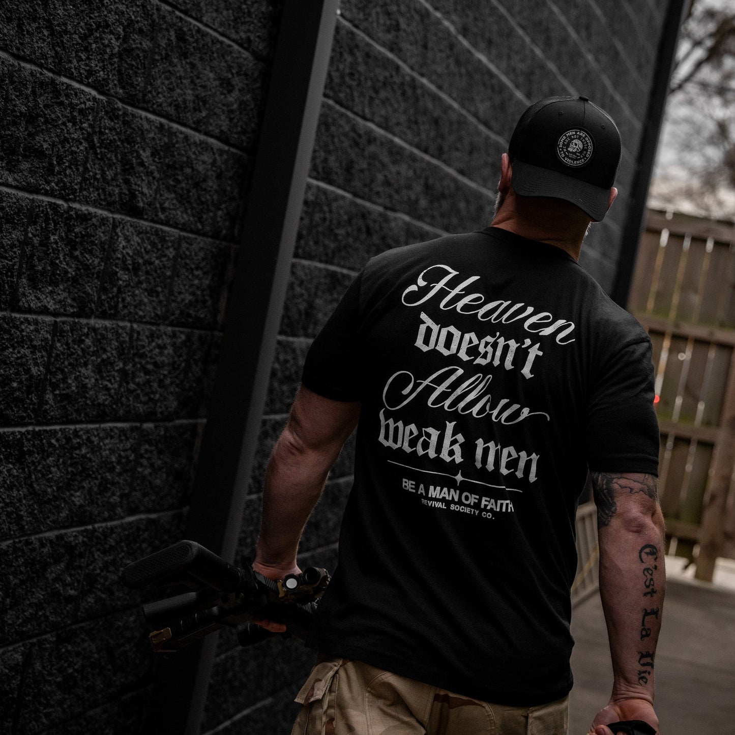 Some Men Are Opposed To Violence Patch Snapback Hat