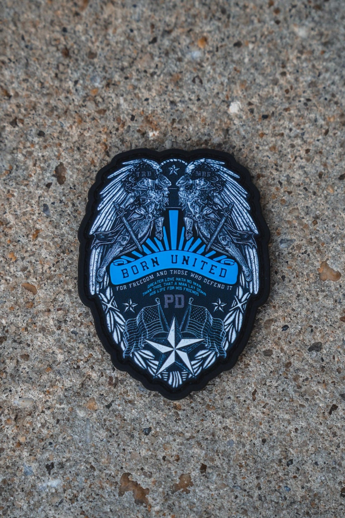 Back the Badge PVC Patch