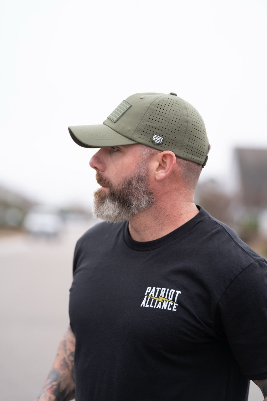 The Banner PVC Performance Dad Hat