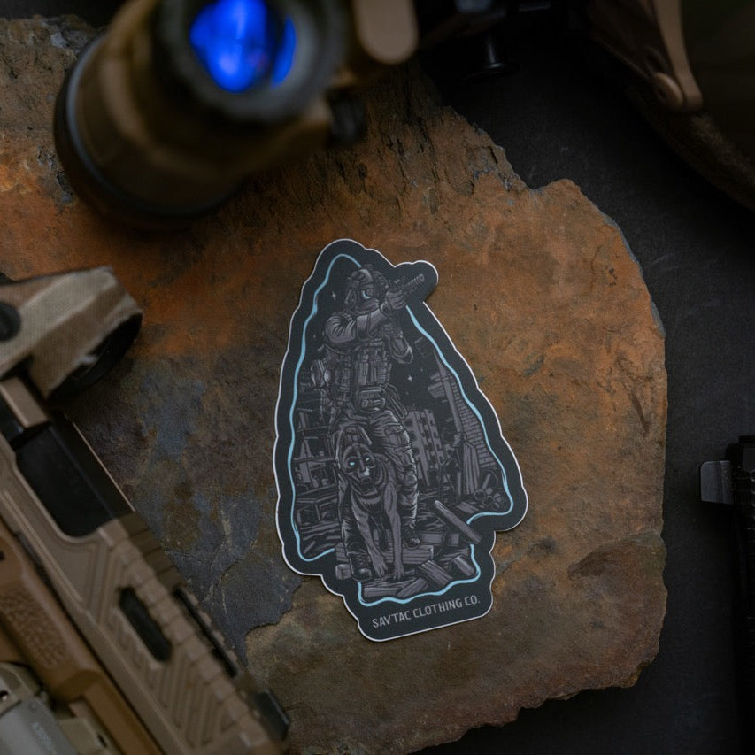Dogs of War Sticker