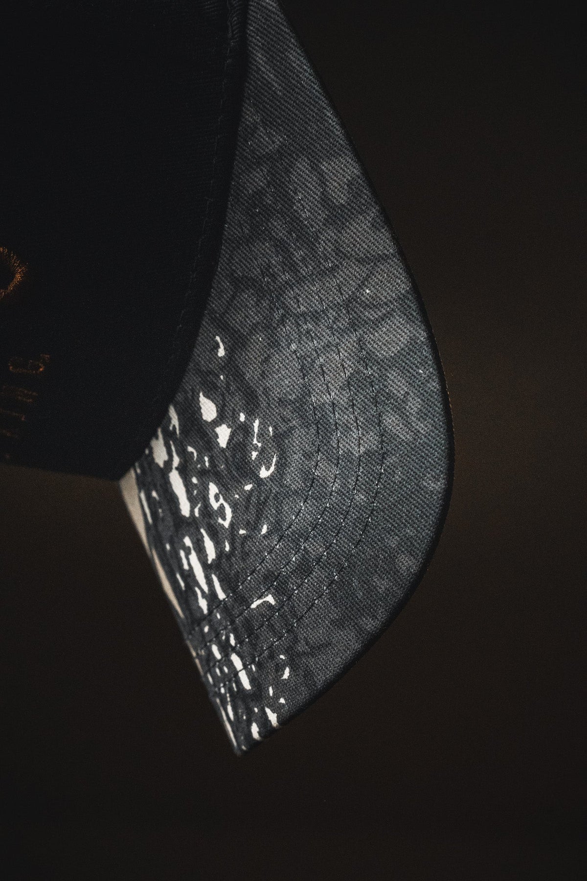 Jesus is King - Black and Darkwood Camo Snapback
