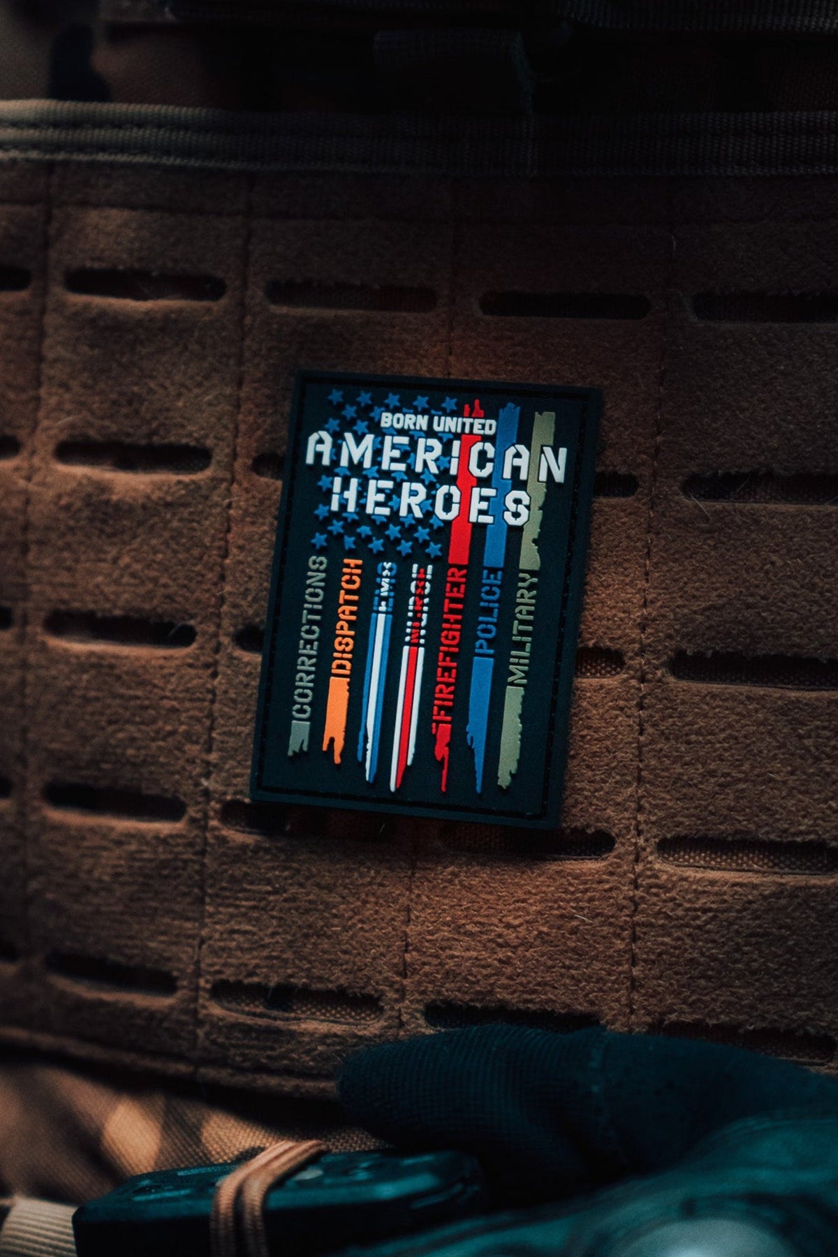 American Heroes PVC Patch