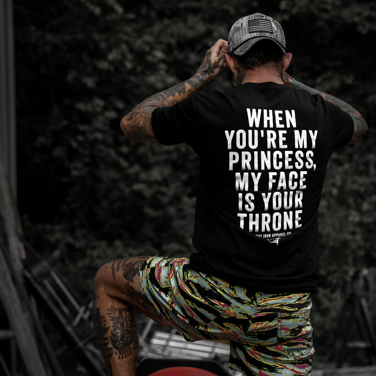 When You're My Princess, My Face Is Your Throne Men's T-Shirt