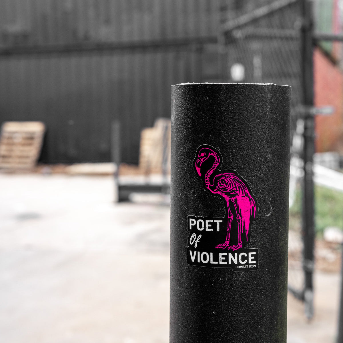 Poet Of Violence Decal