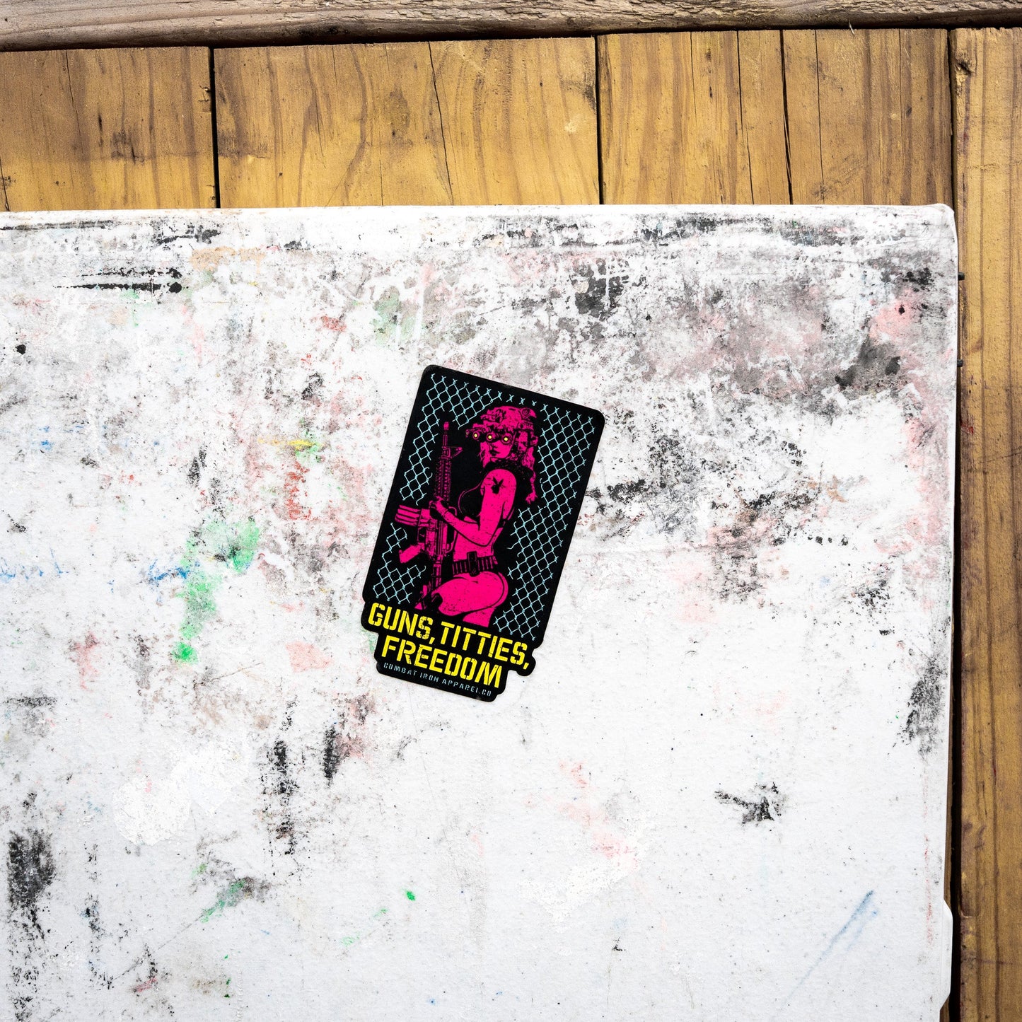 Guns, Titties & Freedom Decal