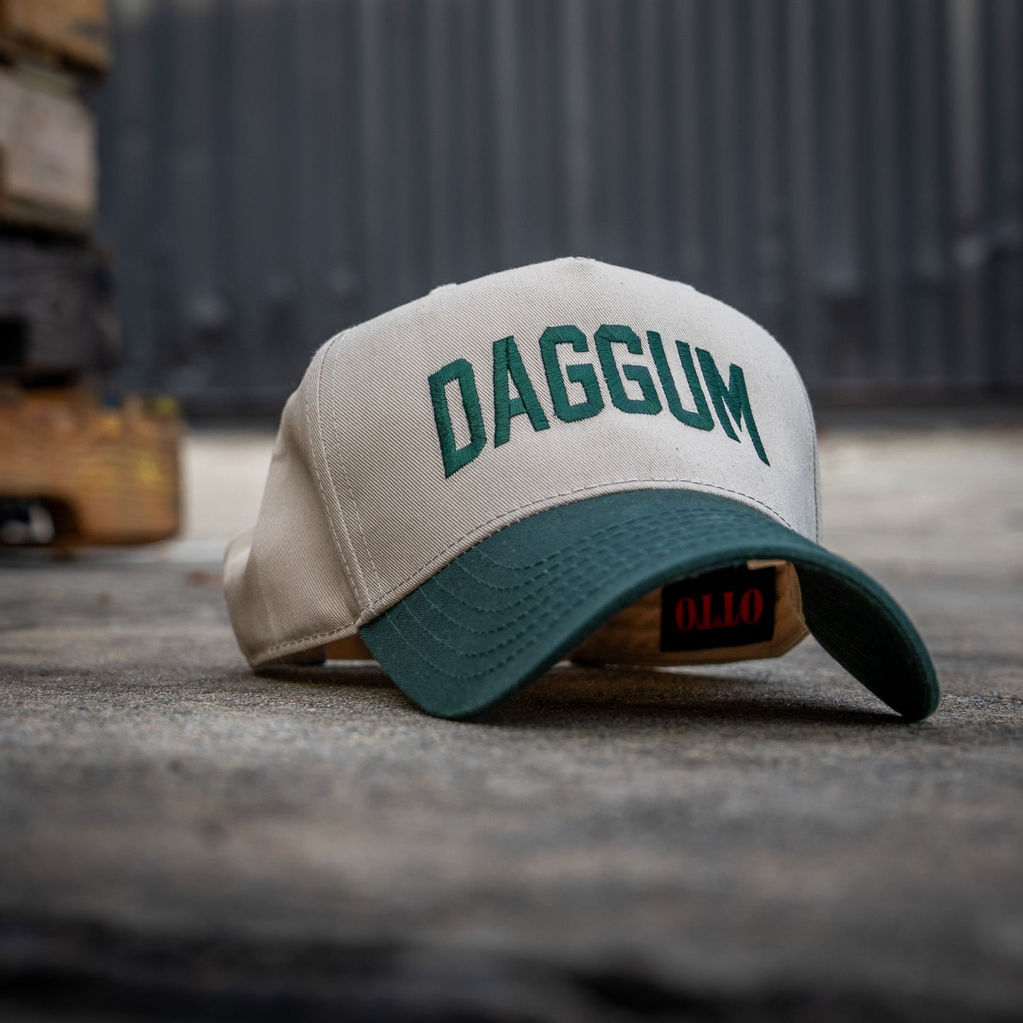 Daggum Mid Crown Snapback Hat