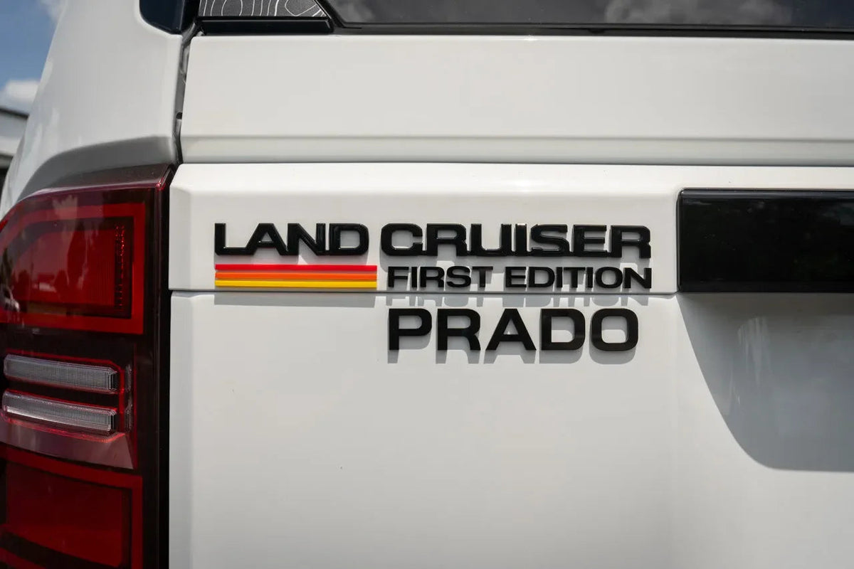First Edition LC250 Acrylic Laser Series Tailgate Badge - 2024+ Land Cruiser