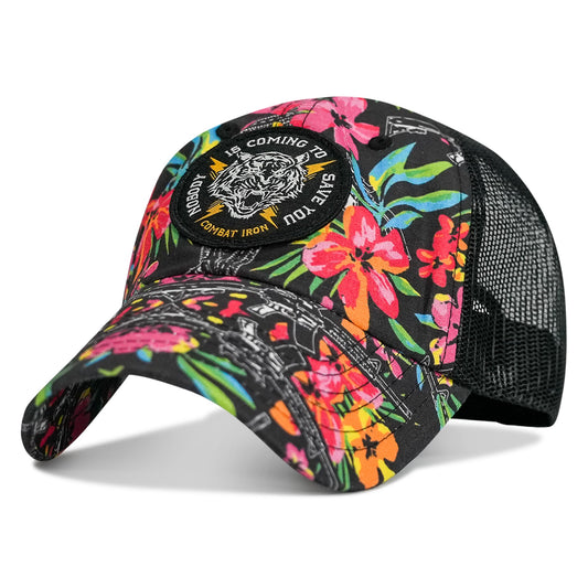 Nobody is Coming To Save You Patch Tactical Ripstop Mesh Snapback Hat