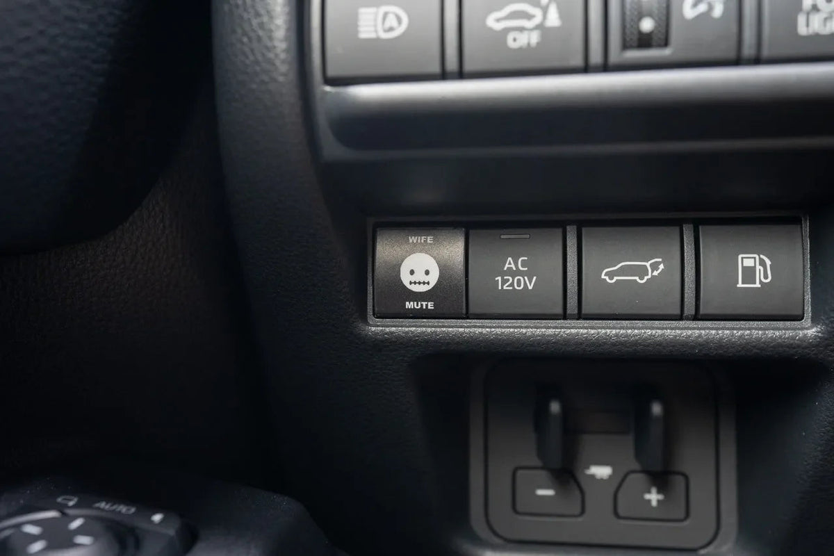 Ejecto Seato Blank Button Overlay - 2024+ Land Cruiser / Tacoma / 2025+ 4Runner